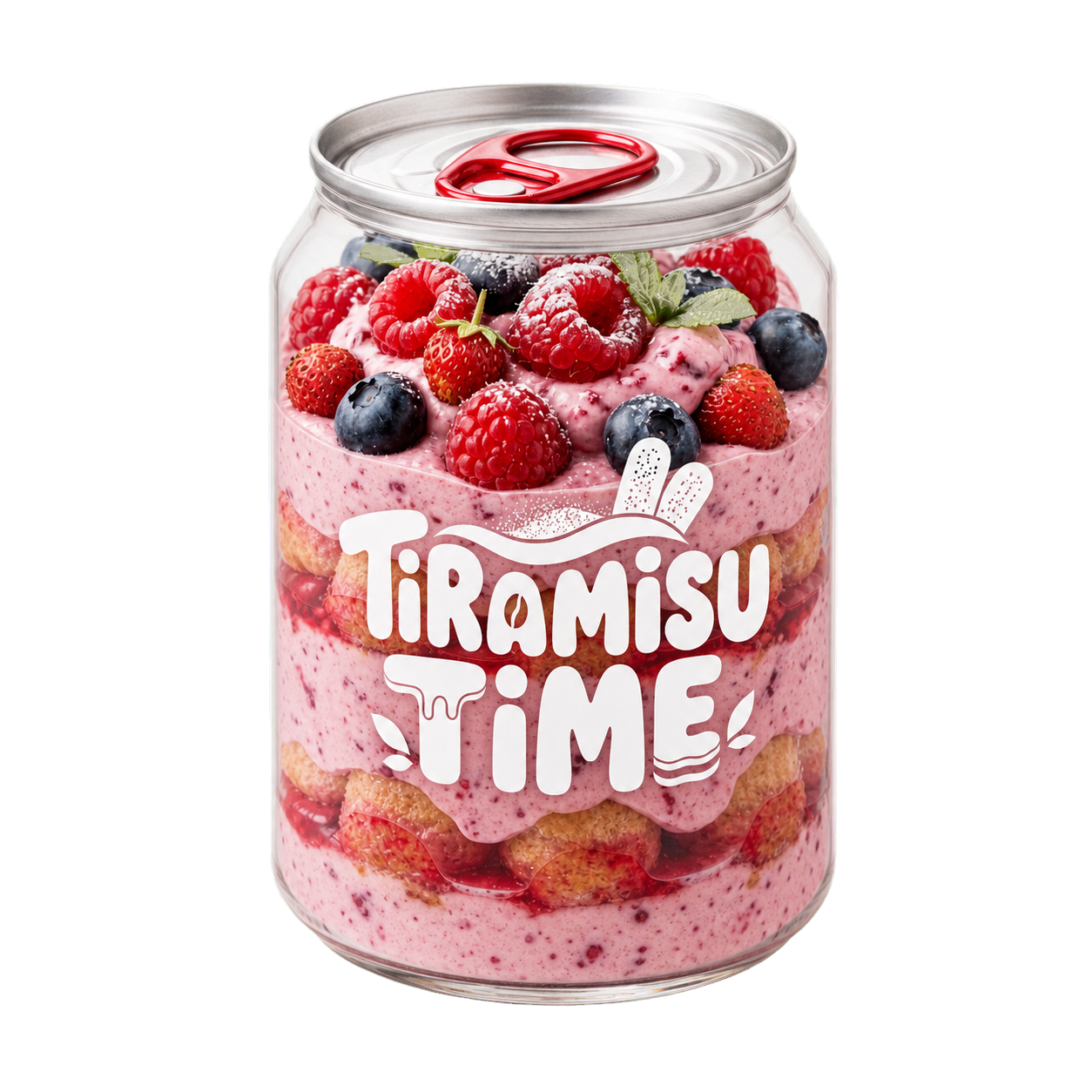 Wild berry Tiramisu Time can