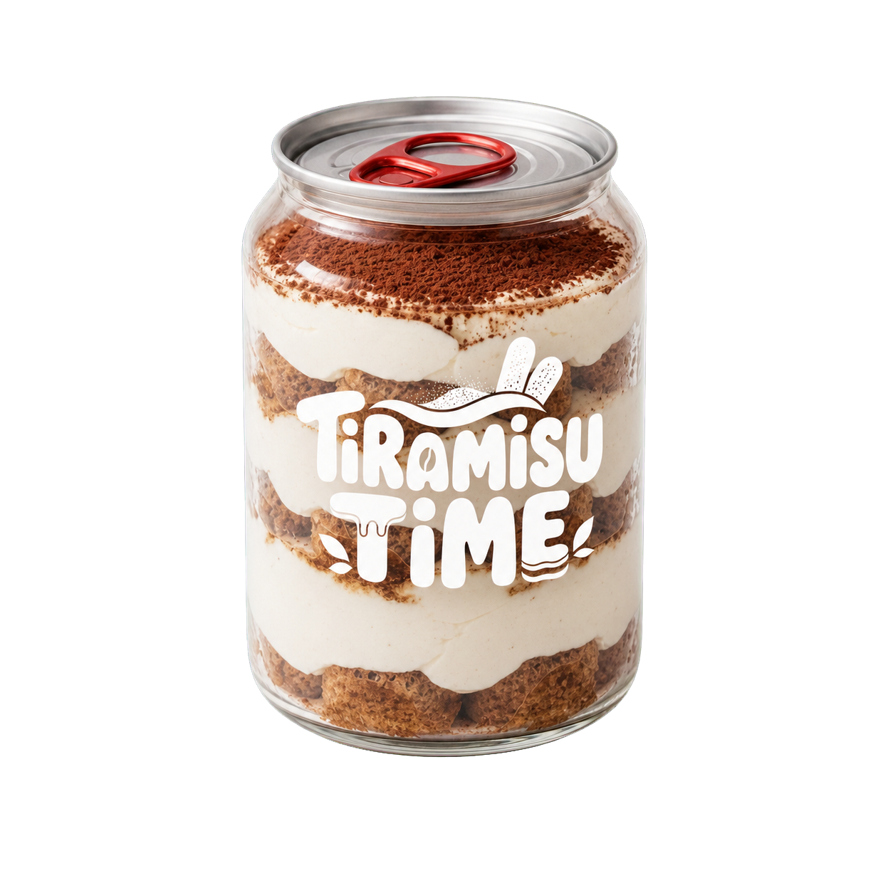 Classic cocoa Tiramisu Time can